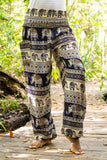 Black ELEPHANT Pants Women Boho Pants Hippie Pants Yoga