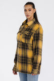 Boyfriend Oversized Soft Flannel Shacket