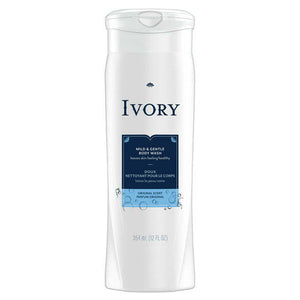 Ivory Mild & Gentle Body Wash, Original Scent, 12 oz