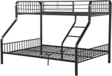 ACME Caius Bunk Bed (Twin XL/Queen) in Gunmetal 37605