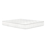 Premium 9 in. Medium Pocket Bed in a Box Spring Mattress - Queen Size, White