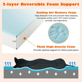 Orthopedic Dog Bed Memory Foam Pet Bed with Headrest for Large Dogs