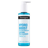 Neutrogena Hydro Boost Soothing Milk Facial Cleanser, Hyaluronic Acid Face Wash, 7.8 oz