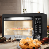 Kalorik® 22-Quart Digital Touchscreen Air Fryer Toaster Oven, Black