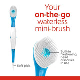 Colgate Max Fresh Wisp Disposable Mini Toothbrush;  Peppermint;  24 Count