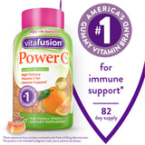 Vitafusion Power C Gummy Vitamin for Immune Support;  Orange Flavor;  164 Count