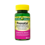 Spring Valley Prenatal Multivitamin/Multimineral Tablets Dietary Supplement;  100 Count