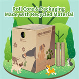 Degradable Bone Print Pet Poop Bag; Doggie Poop Bags; Dog Waste Bags