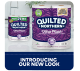 Quilted Northern Ultra Plush Toilet Paper, 12 Mega Rolls