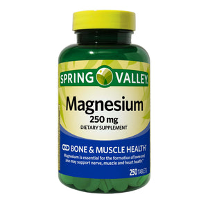 Spring Valley Magnesium Tablets Dietary Supplement;  250 mg;  250 Count