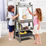 3-in-1 Double-Sided Storage Art Easel