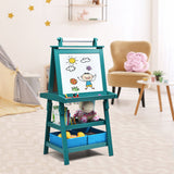 3-in-1 Double-Sided Storage Art Easel