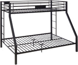 ACME Limbra Bunk Bed (Twin XL/Queen) in Sandy Black 38000