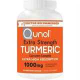 Qunol Turmeric Curcumin Capsules (120 Count) with Ultra High Absorption, 1000mg Joint Support Herbal Supplement