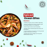 Pride of India Seafood Spice Rub 2.3 oz (65 gm) w/ Convenient  Dual Sifter Cap Savory Salty All Purpose Seasoning | Used for Grilling Marinating Broiling Baking Pan Searing | Vegan Gluten Free-