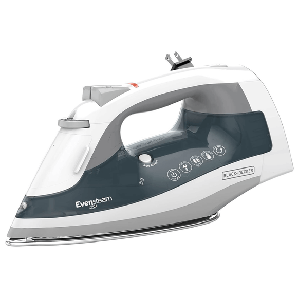 Black & Decker One Step Steam Iron with EvenSteam Stainless Steel