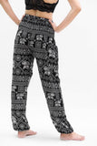 Black ELEPHANT Pants Women Boho Pants Hippie Pants Yoga