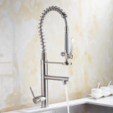 Kitchen Faucet Chrome Brass Tall kitchen faucet mixer Sink Faucet Pull