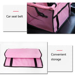 Pet Carrier Dog Car Seat Cover Carrying for Dogs Cats Mat Blanket Rear