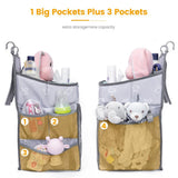 Baby Crib Hanging Storage Bag Portable Diaper Organizer Newborn