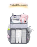 Baby Crib Hanging Storage Bag Portable Diaper Organizer Newborn