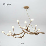 Nordic LED Branch Chandelier Lights Living room Lamps Modern Molecular