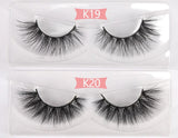 100 Pairs 3D Mink Lashes Wholesale Bulk  3D Mink Eyelashes Thick Long