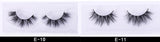 25 MM Lashes Wholesale 30/50/100 Pairs 3D Mink Eye Lashes With Tray No