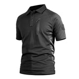 Summer Men's Performance T-shirts Short Sleeve Tactical Military