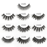 Lashes 4/50/100 pcs eyelashes bulk 3D mink lashes Natural False