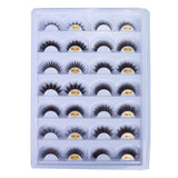 Wholesale Eyelashes 10/30/50/100 Pairs Faux Mink Lashes Natural False