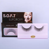 Wholesale Eyelashes 10/30/50/100 Pairs Faux Mink Lashes Natural False