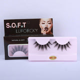 Wholesale Eyelashes 10/30/50/100 Pairs Faux Mink Lashes Natural False