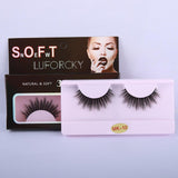 Wholesale Eyelashes 10/30/50/100 Pairs Faux Mink Lashes Natural False