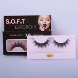 Wholesale Eyelashes 10/30/50/100 Pairs Faux Mink Lashes Natural False