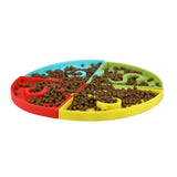 Silicone Pet Bowl Dog Cat Slow Eating Feeding Food Bowls Portable