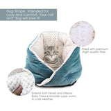 Cat Bed Soft Comfortable Pet Basket Warm Triangular Cat House Puppy