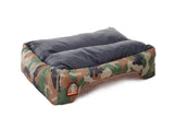 Pet Dog Bed Military Style Camouflage Kennel Washable House Warm Mat