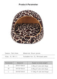 Pet Dog House Winter Warm Mat Breathable Cave Basket Soft Pet Sofa