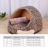 Pet Dog House Winter Warm Mat Breathable Cave Basket Soft Pet Sofa