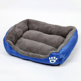 Pet Cat Dog Bed Warm Dog House Soft Fleece Nest Dog Baskets Mat Autumn