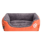 Pet Cat Dog Bed Warm Dog House Soft Fleece Nest Dog Baskets Mat Autumn