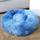 Round Cat Bed Warm Sleeping Cat Nest For Dogs Basket Pet Products