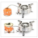 Camping Tourist Burner Gas Stove Outdoor Cookware Portable Furnace