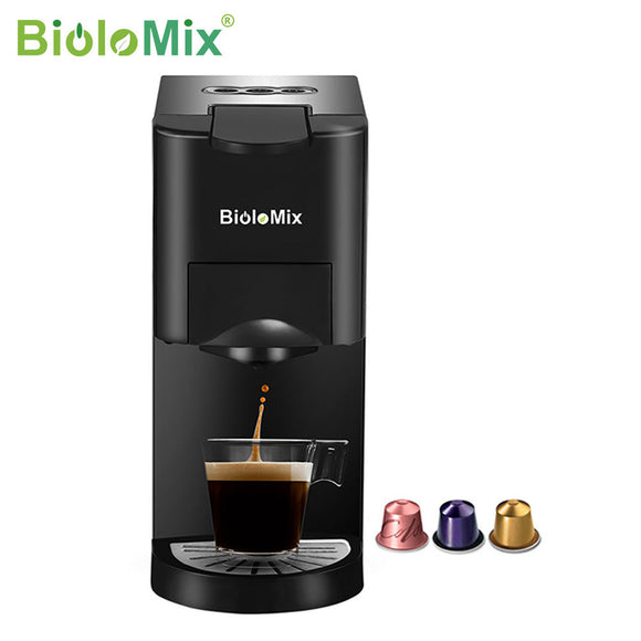 3 in 1 Espresso Coffee Machine 19Bar 1450W Multiple Capsule Coffee