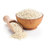 White Sesame Seeds Raw Unhulled - Calcium & Iron Superfood Jar