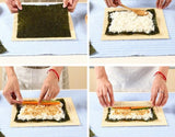 DIY Bamboo Sushi Rolling Mat Set