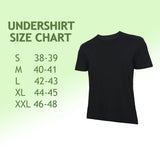 Premium T-Shirts for Men Rayon Made from Bamboo Crewneck Undershirt