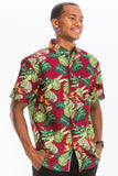 HAWAIIAN BUTTON DOWN SHIRT