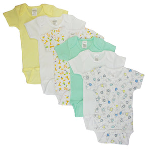 Boys' Printed Short Sleeve 6 Pack